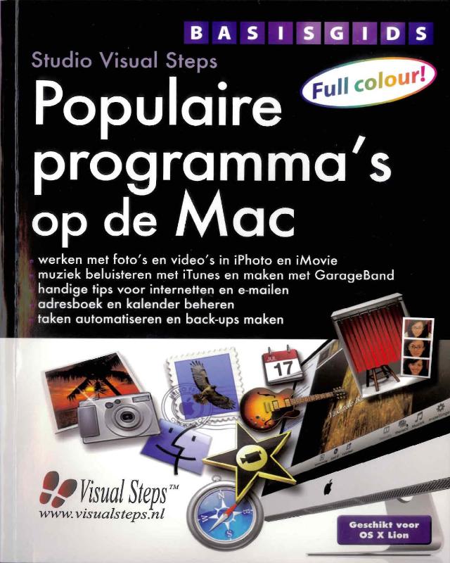 Omslag van Basisgids populaire programma's op de Mac