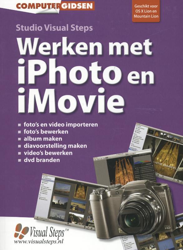Omslag van Werken met iPhoto en iMovie