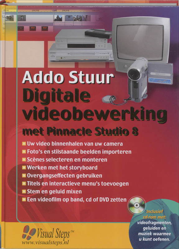 Omslag van Digitale videobewerking met Pinnacle Studio 8