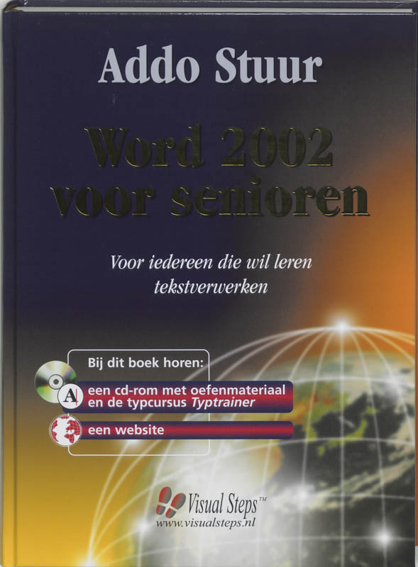 Omslag van Word 2002 voor senioren met Windows XP