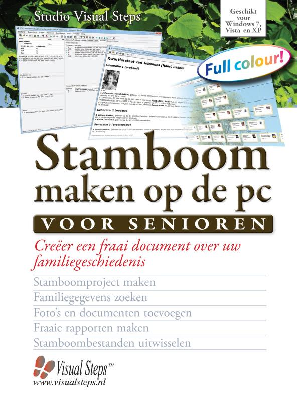 Omslag van Stamboom maken op de pc voor senioren