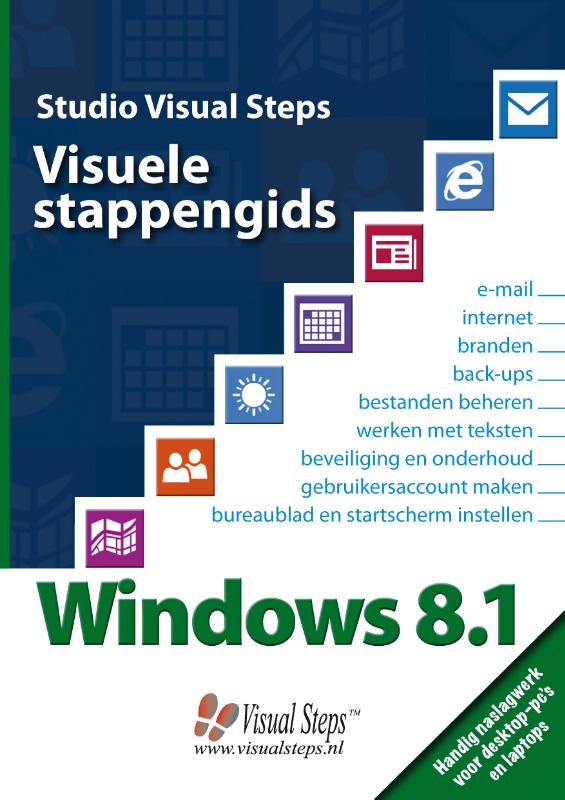 Omslag van Visuele stappengids Windows 8