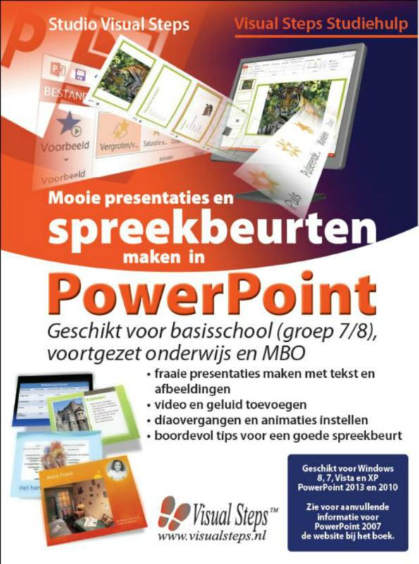 Omslag van Mooie presentaties en spreekbeurten maken in PowerPoint