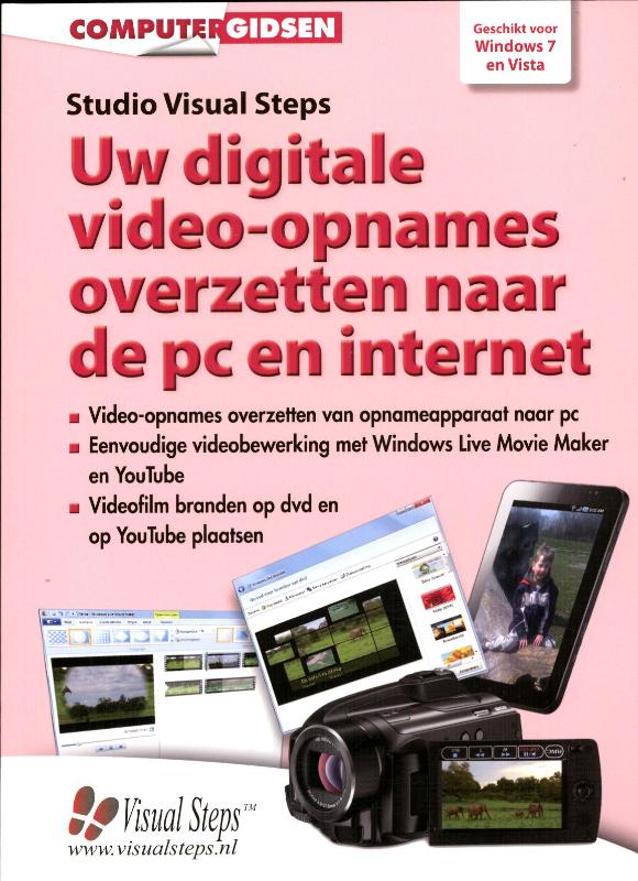 Omslag van Uw digitale video-opnames overzetten naar de pc en internet