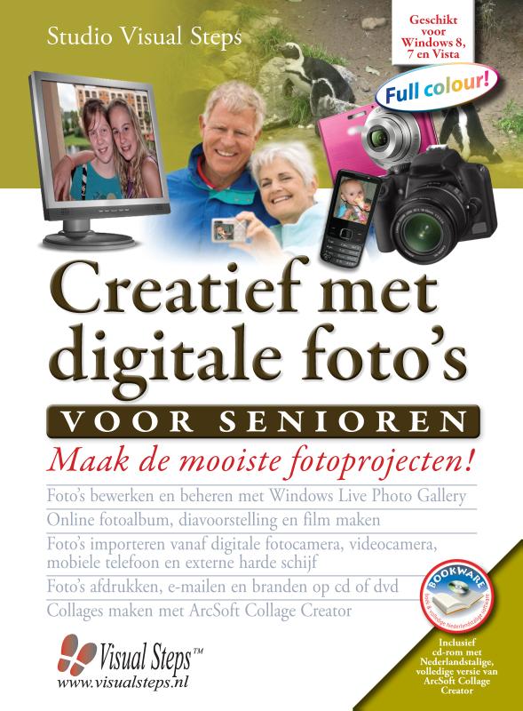 Omslag van Creatief met digitale foto's voor senioren