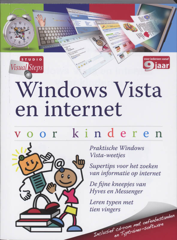 Omslag van Windows Vista en internet voor kinderen