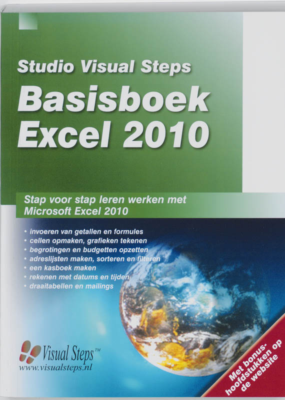 Omslag van Basisboek Excel 2010