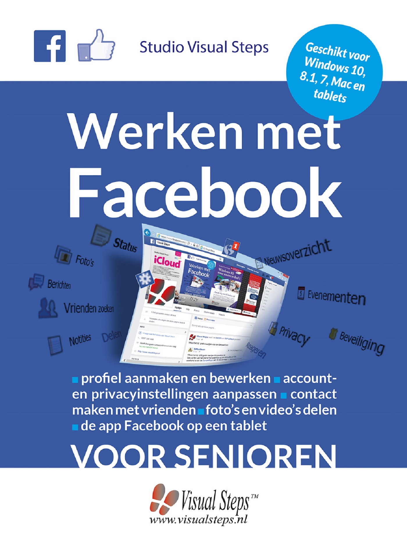 Omslag van Werken met Facebook voor senioren