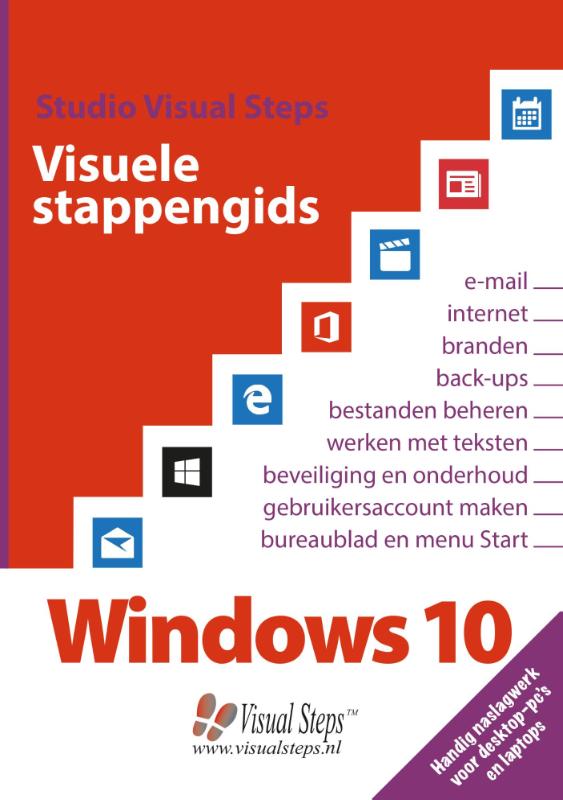 Omslag van Visuele stappengids Windows 10