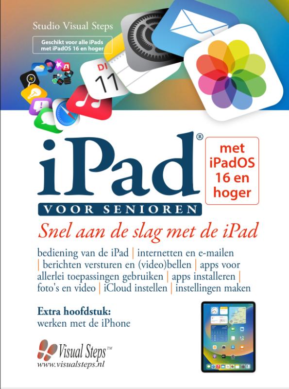 Omslag van iPad voor senioren met iPadOS 16 en hoger