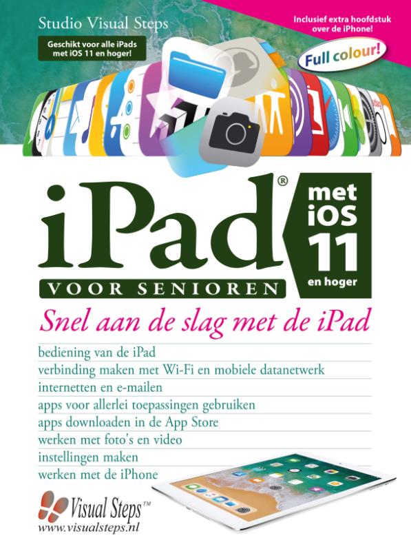 Omslag van iPad voor senioren met iOS 11 en hoger