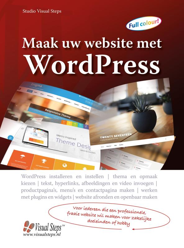 Omslag van Maak uw website met WordPress