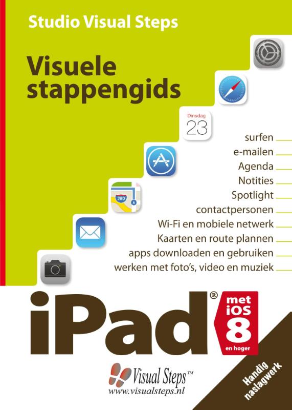 Omslag van Visuele stappengids iPad met iOS 8