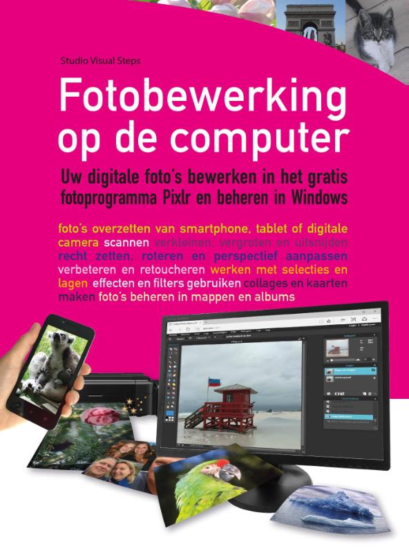 Omslag van Fotobewerking op de computer