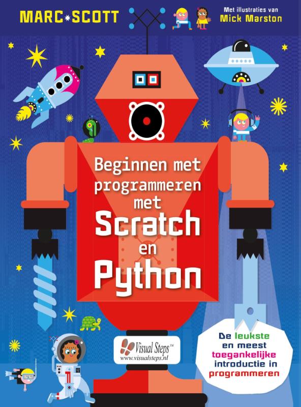 Omslag van Beginnen met programmeren met Scratch en Python
