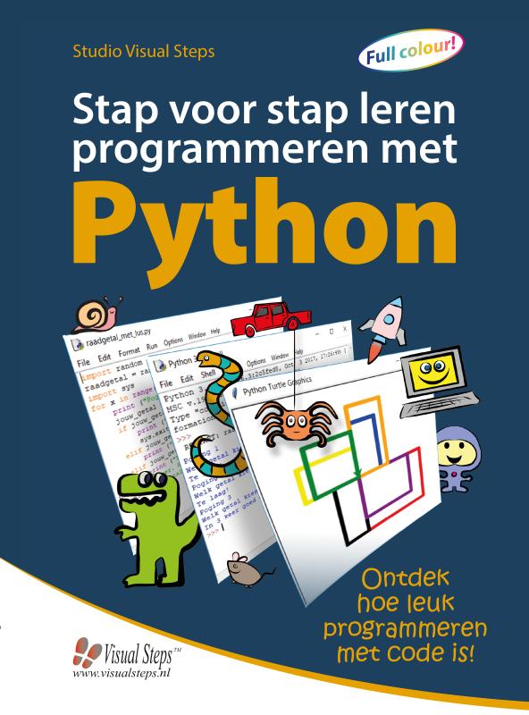 Omslag van Stap voor stap leren programmeren met Python