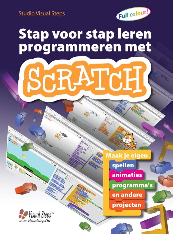 Omslag van Stap voor stap leren programmeren met Scratch