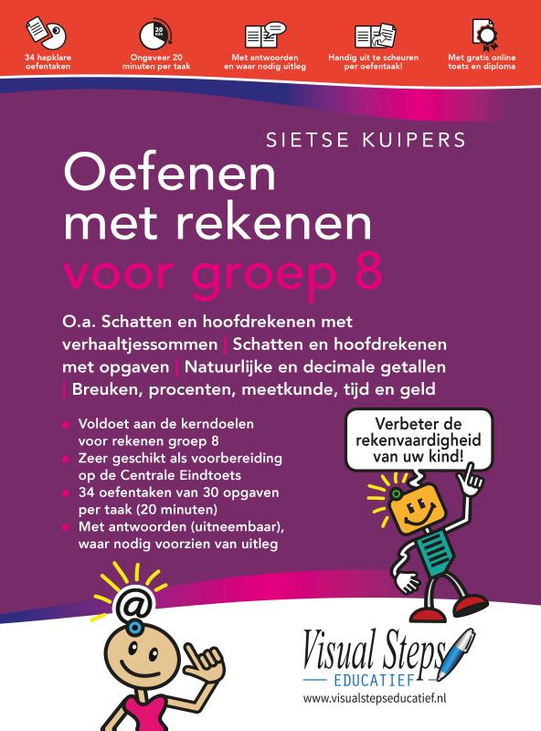 Omslag van Oefenen met rekenen voor groep 8