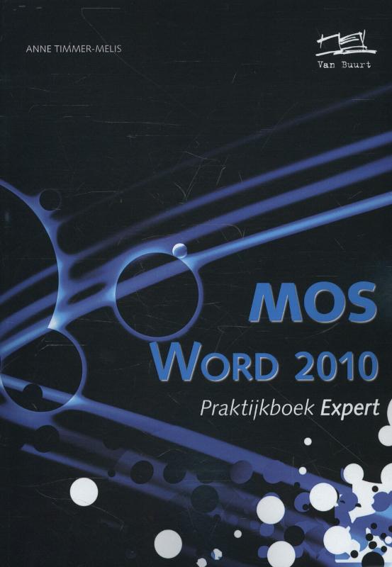 Omslag van MOS Word 2010