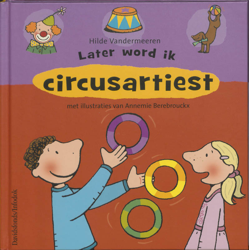 Omslag van Later word ik ... circusartiest
