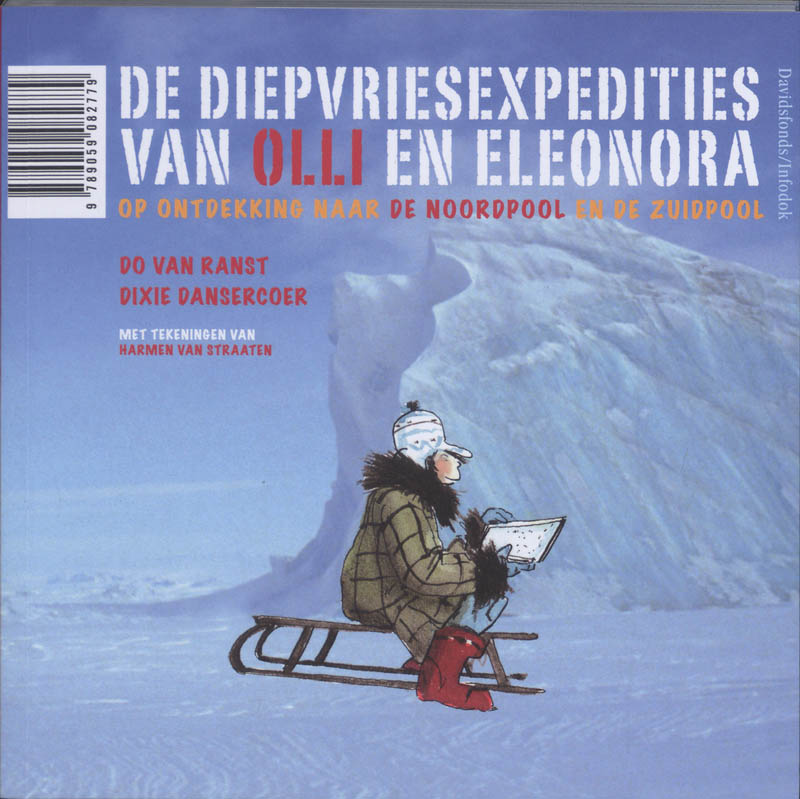 Omslag van De diepvriesexpedities van Olli & Eleonore