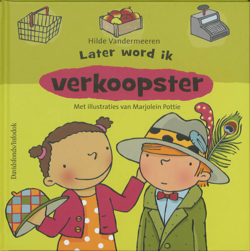 Omslag van Later word ik... verkoopster