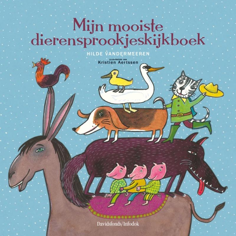 Omslag van Mijn mooiste dierensprookjeskijkboek