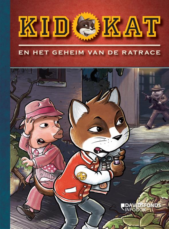 Omslag van Kid Kat en het geheim van de Rat Race