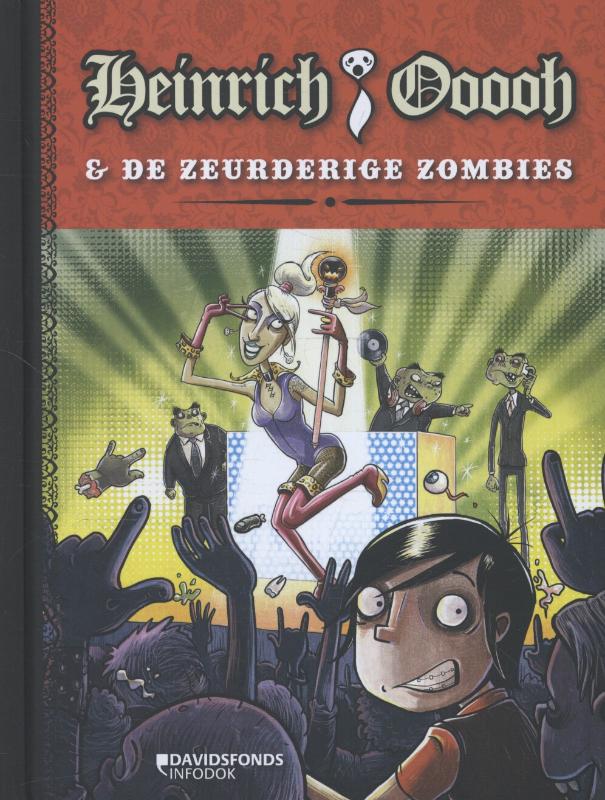Omslag van Heinrich Ooooh en de zeurderige zombies