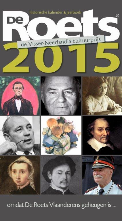 Omslag van 2015 historische kalender & jaarboek