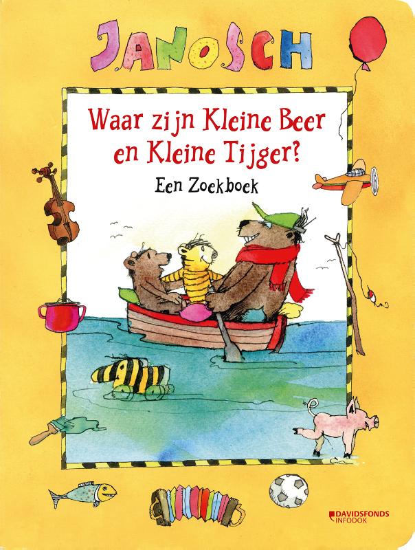 Omslag van Waar zijn kleine beer en kleine tijger?