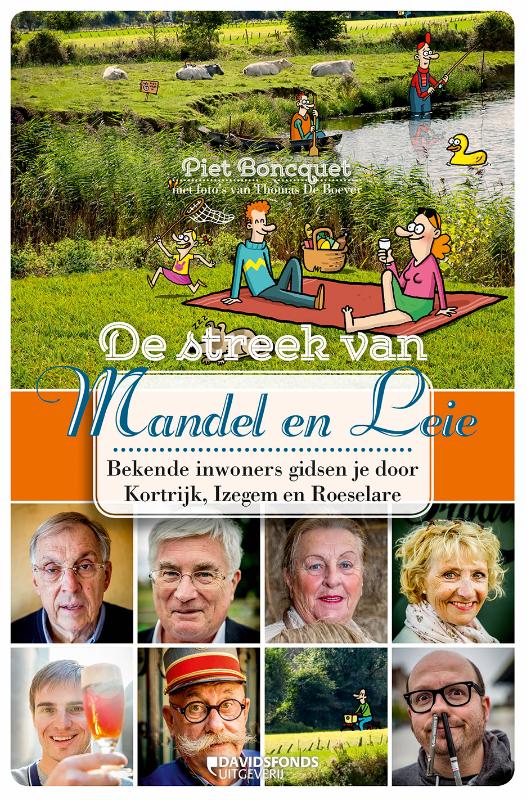 Omslag van De streek van Mandel en Leie