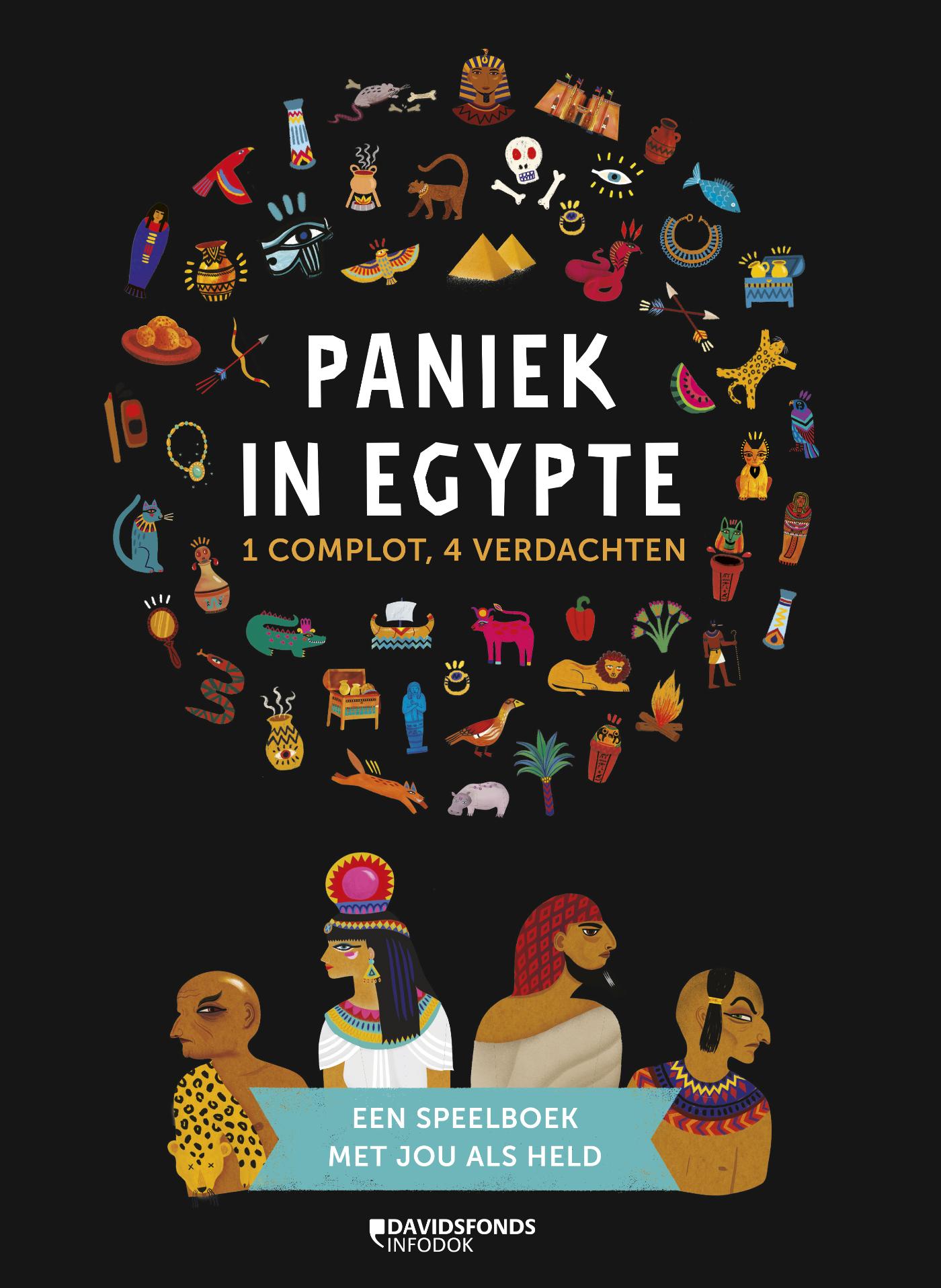 Omslag van Paniek in Egypte
