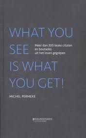 Omslag van What you see is what you get!