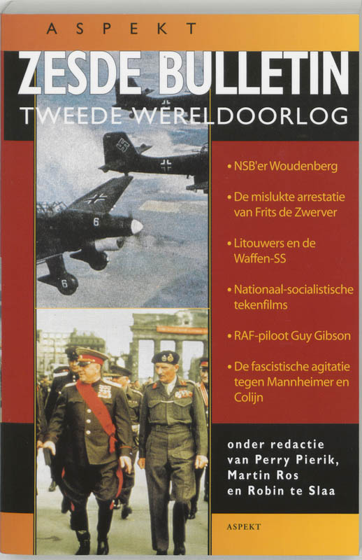 Omslag van Zesde Bulletin Tweede Wereldoorlog
