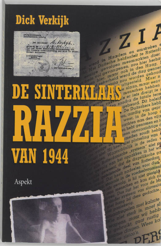 Omslag van De Sinterklaas razzia van 1944