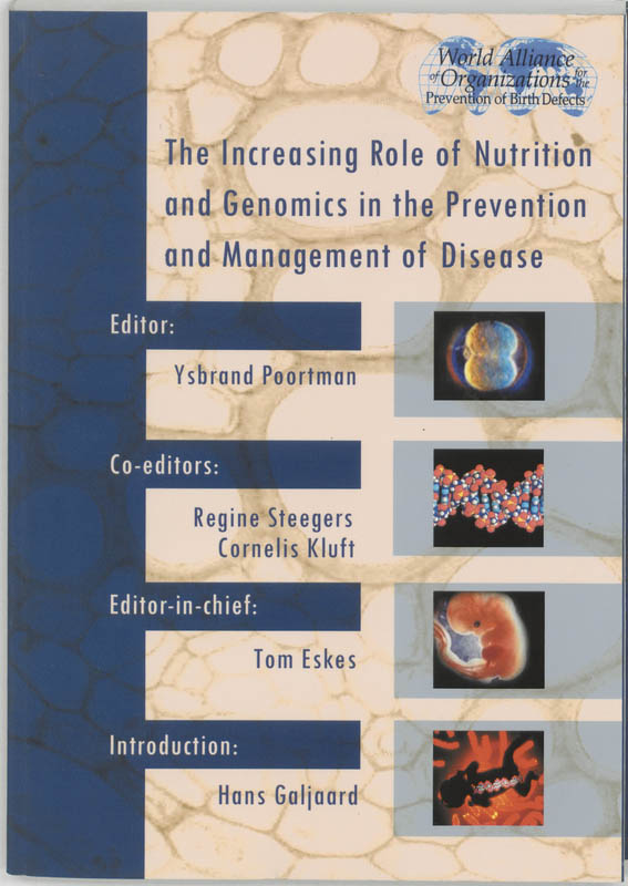 Omslag van The Increasing Role of Nutrition and Genomics in the Prevention and Management of Disease
