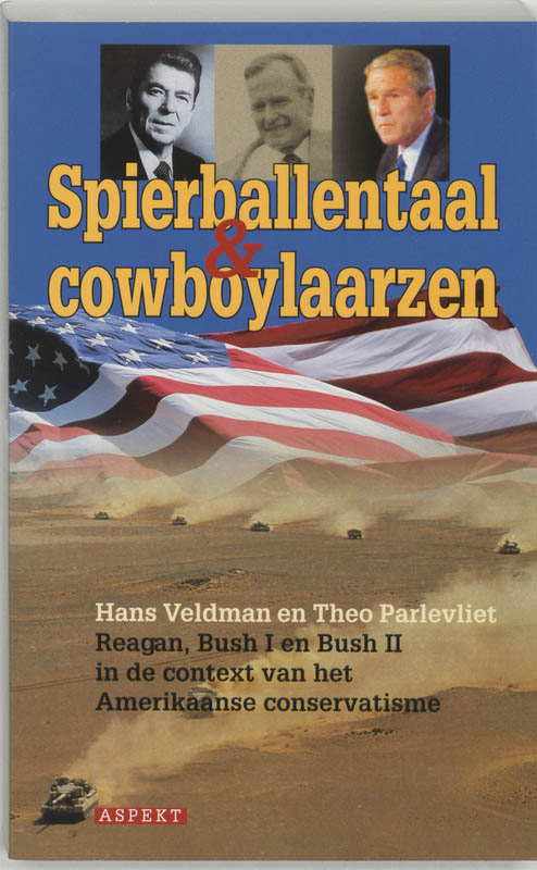 Omslag van Spierballentaal en cowboylaarzen