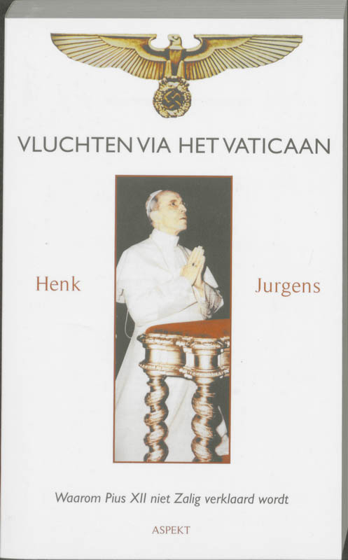 Omslag van Vluchten via het Vaticaan