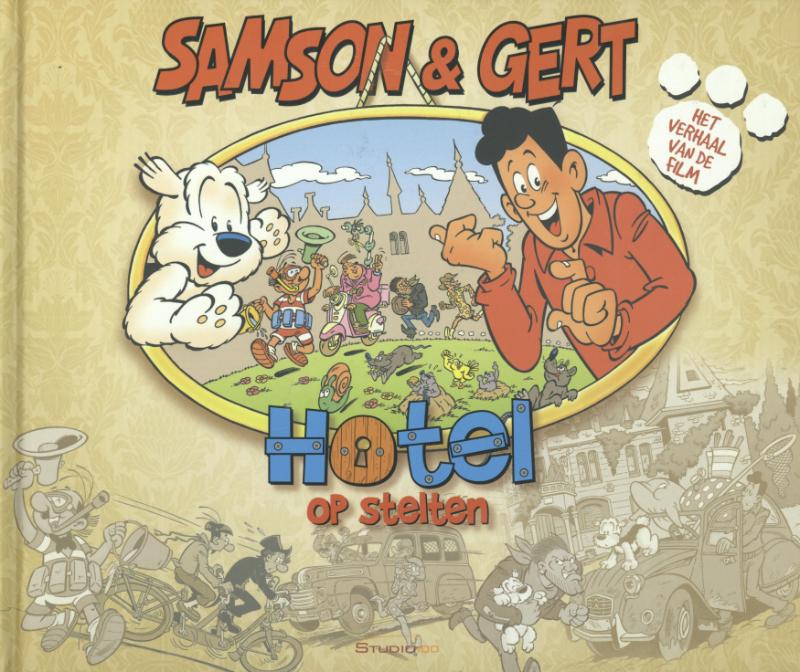 Omslag van Samson en Gert Hotel op Stelten Filmboek