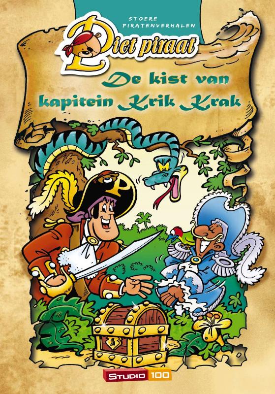 Omslag van De kist van kapitein Krik Krak