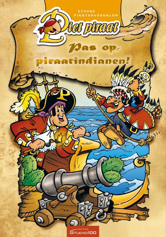 Omslag van Pas op, piraatindianen!