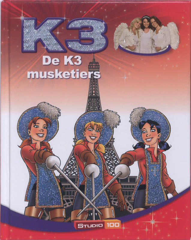 Omslag van De K3 musketiers