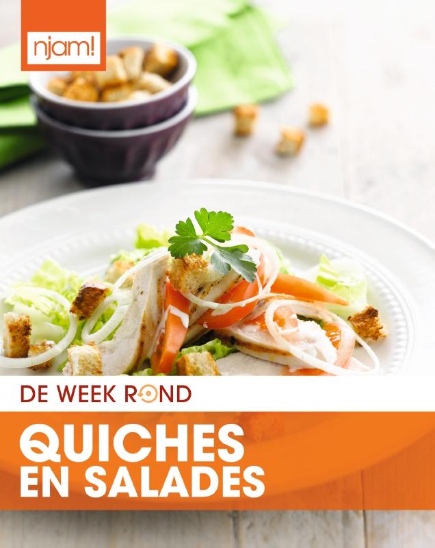 Omslag van Quiches en salades
