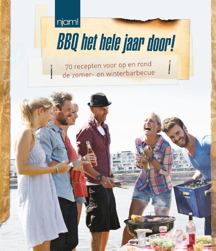 Omslag van BBQ het hele jaar door