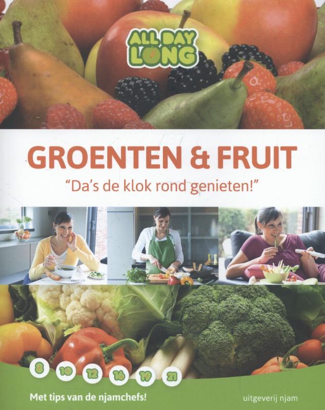 Omslag van All day long - groenten en fruit