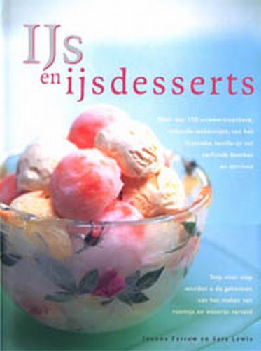 Omslag van IJs en ijsdesserts