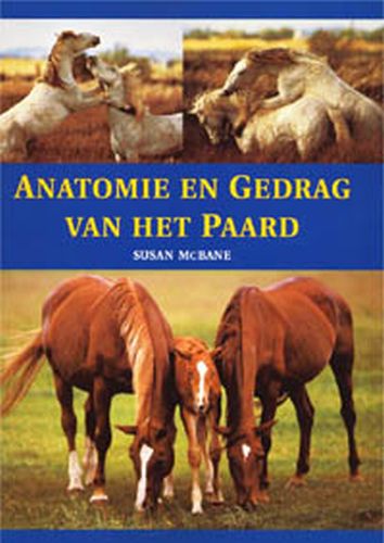 Omslag van Anatomie en gedrag van het paard