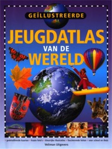 Omslag van Geillustreerde jeugdatlas van de wereld