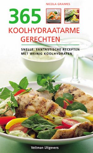 Omslag van 365 koolhydraatarme recepten